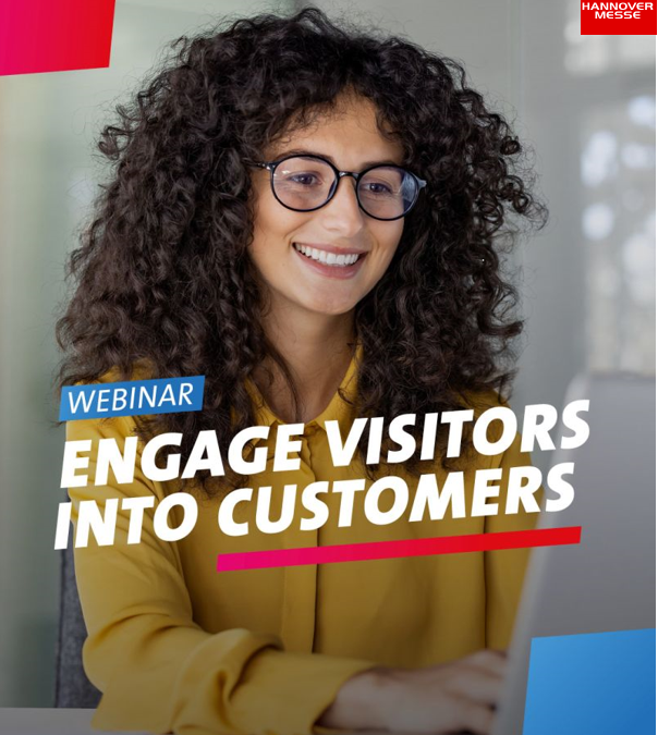 Kostnadsfritt webbinar: Winning leads @ HANNOVER MESSE 2026